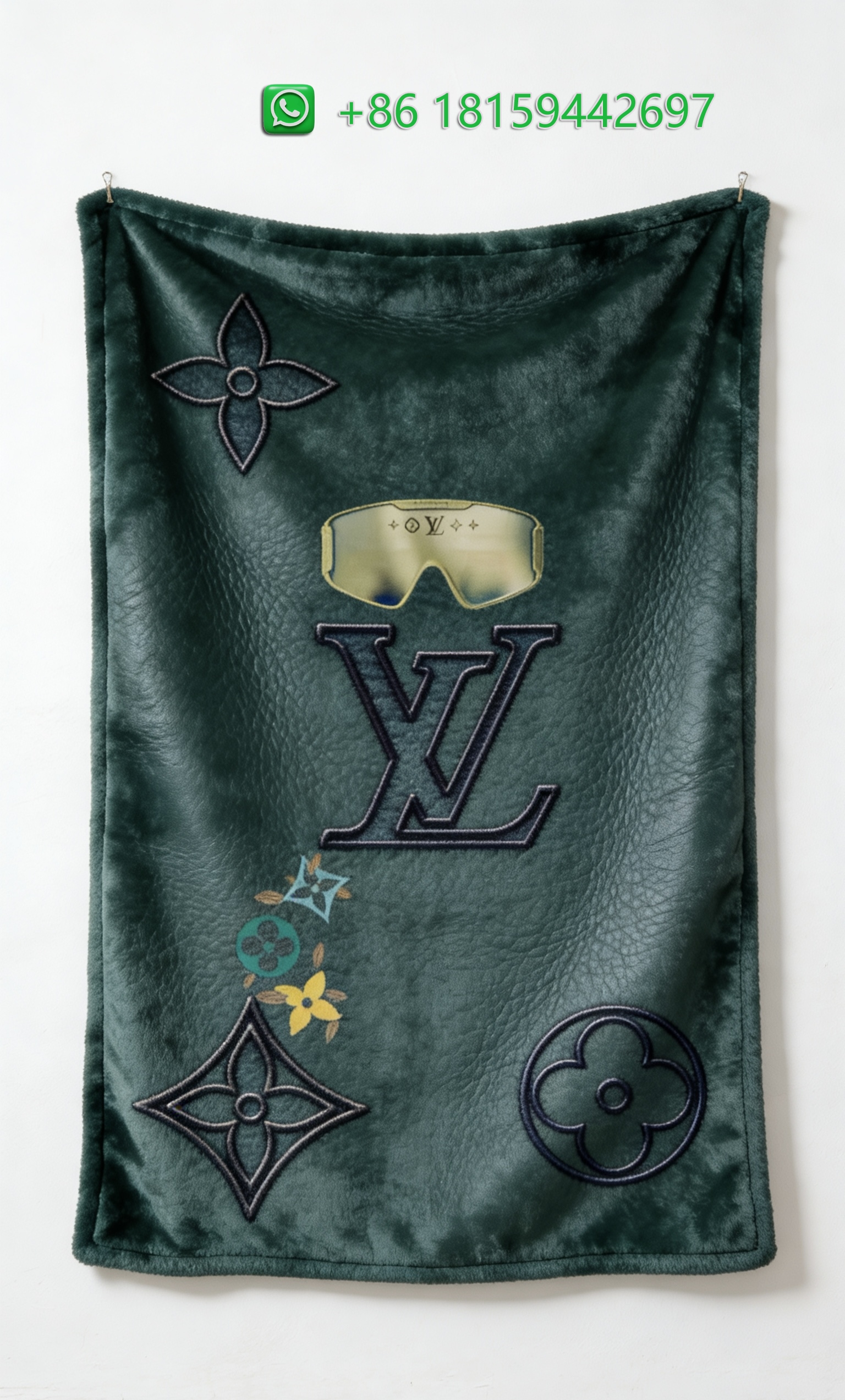 Louis Vuitton Throw Blankets